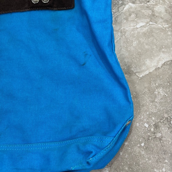 Marc By Marc Jacobs‎ Blue Zippered Canvas Tote Bag - Picture 3 of 10